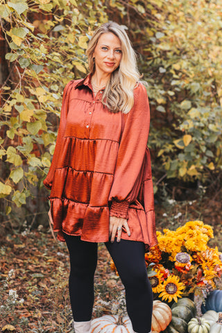 New Point Of View Tiered Tunic *Final Sale*