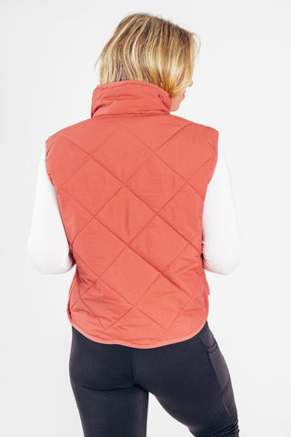Boldly Stylish Quilted Puffer Vest