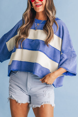 Stand Your Ground Striped Top *Final Sale*