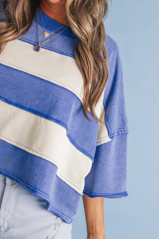 Stand Your Ground Striped Top *Final Sale*