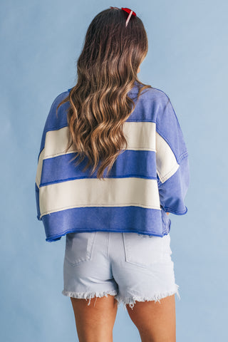 Stand Your Ground Striped Top *Final Sale*