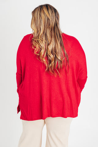 Feeling Your Best Dolman Sleeve Sweater - CURVY *Final Sale*
