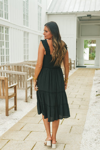 Without Fail Smocked Midi Dress *Final Sale*