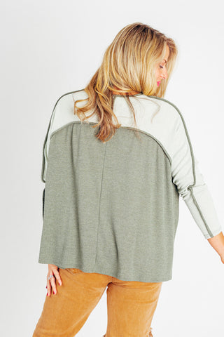 Happy Days Forever Two Tone Top *Final Sale*