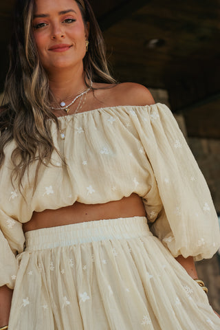 All In The Details Bubble Sleeve Top *Final Sale*