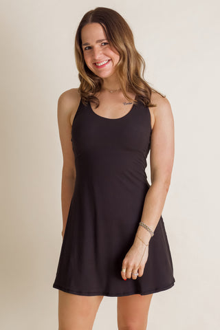 Feel So Good Active Romper Dress *Final Sale*