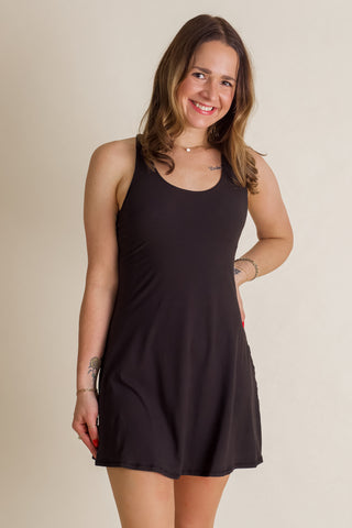 Feel So Good Active Romper Dress *Final Sale*