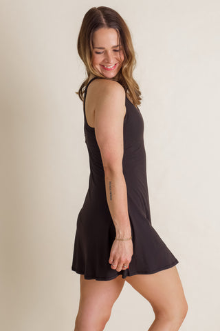 Feel So Good Active Romper Dress *Final Sale*