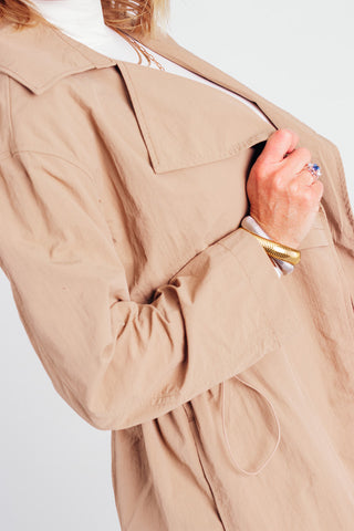 To New Heights Light Weight Trench Coat *Final Sale*