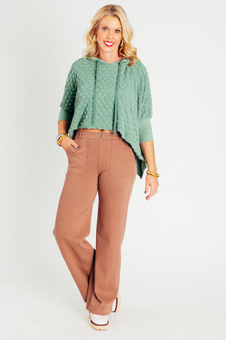 Commitment To Cool Twill Wide Leg Pants *Final Sale*