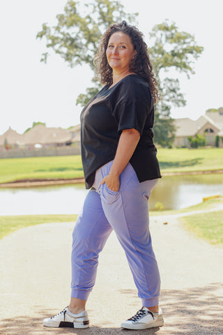 Feel So Good Joggers - CURVY *Final Sale*