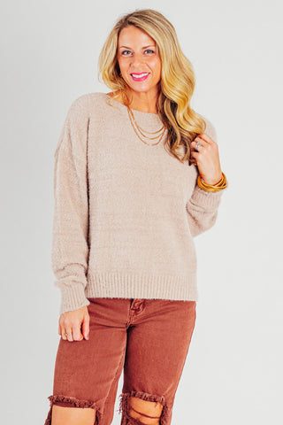 Steal The Show Round Neck Sweater *Final Sale*