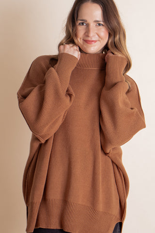 Slow Mornings Oversized Sweater