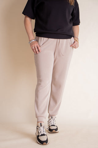 Cross My Path Knit Joggers