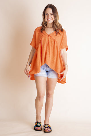 Always In Control V Neck Top *Final Sale*