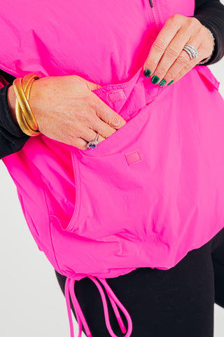 Pretty In Pink Oversized Puffer Vest *Final Sale*