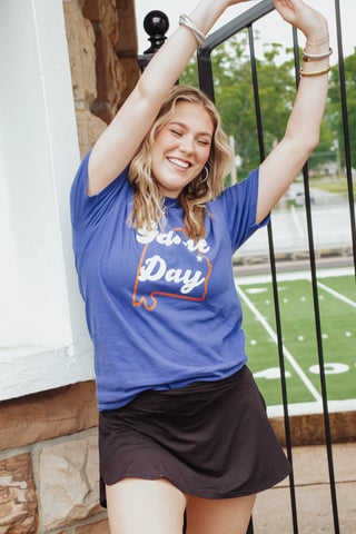 Navy Game Day Tee *Final Sale*