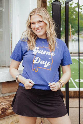 Navy Game Day Tee *Final Sale*