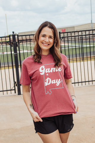 Crimson Game Day Tee *Final Sale*