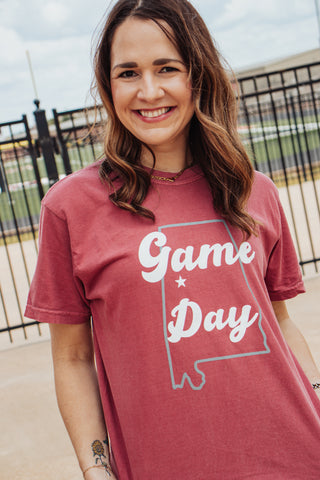 Crimson Game Day Tee *Final Sale*