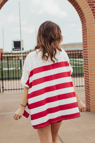 Side Line Sweetheart Sequin Top *Final Sale*