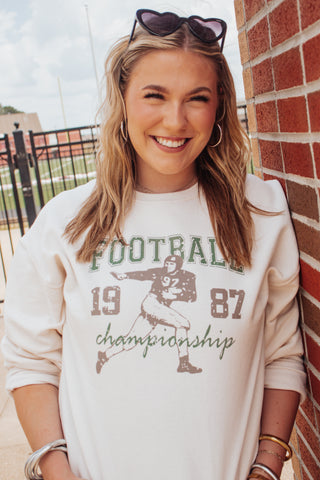 Football Championship Sweatshirt *Final Sale*