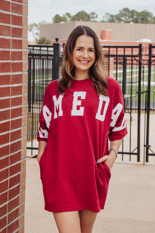 Game Day T Shirt Dress *Final Sale*