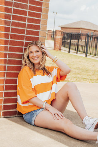 Casual Saturday Color Block Top