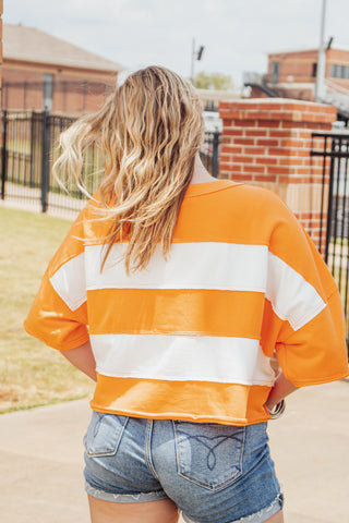 Casual Saturday Color Block Top