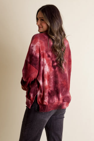 Feeling Like This Tie Dye Pullover