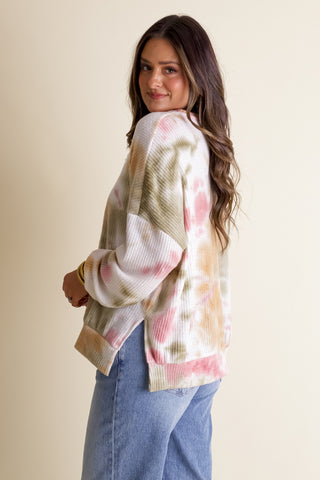 Feeling Like This Tie Dye Pullover
