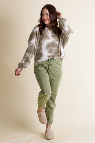 Feeling Like This Tie Dye Pullover