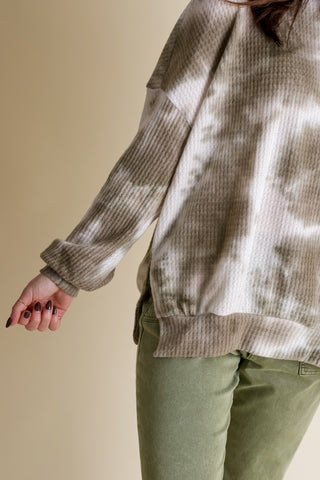 Feeling Like This Tie Dye Pullover