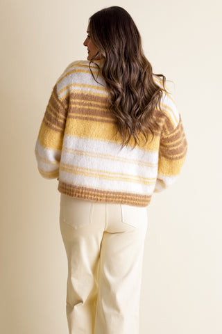 Quick Chat Striped Sweater