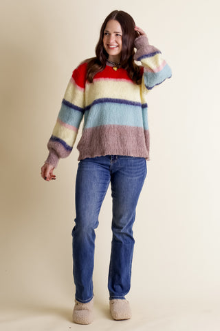 Isle of Love Striped Sweater