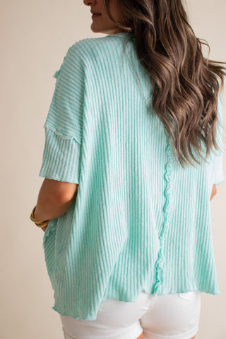 Spring Fling Mineral Wash Top *Final Sale*