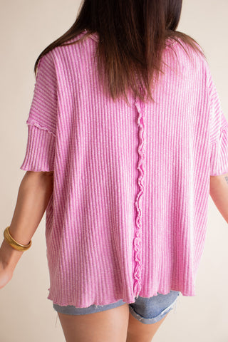 Spring Fling Mineral Wash Top *Final Sale*