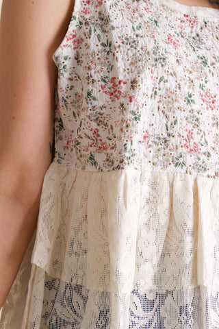 Rose Garden Sleeveless Top *Final Sale*