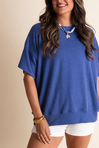 Jump For Joy Urban Ribbed Top *Final Sale*