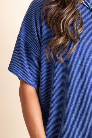 Jump For Joy Urban Ribbed Top *Final Sale*