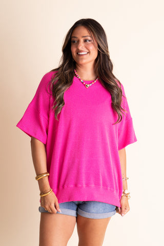 Jump For Joy Urban Ribbed Top *Final Sale*