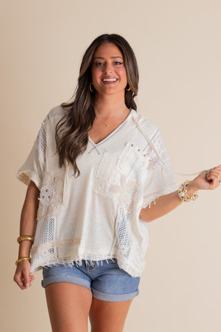 Don't Mention It V Neck Top