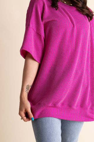 Jump For Joy Urban Ribbed Top *Final Sale*