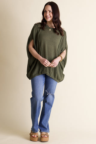 Pretty Woman Drop Shoulder Top