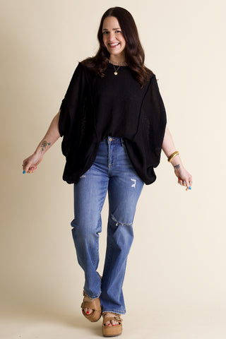 Pretty Woman Drop Shoulder Top