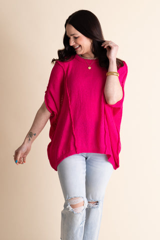 Pretty Woman Drop Shoulder Top