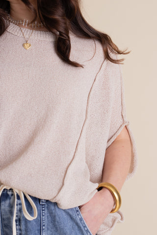 Pretty Woman Drop Shoulder Top