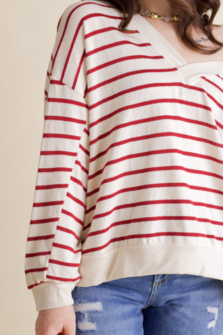 Pretty Slowly V Neck Top