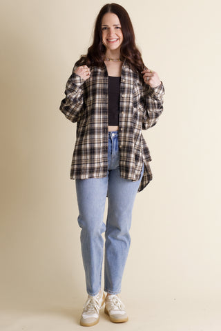 Gift with Grace Button Down Flannel *Final Sale*