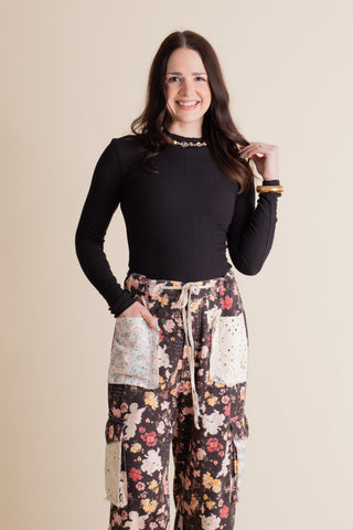 On A Good Note Textured Top